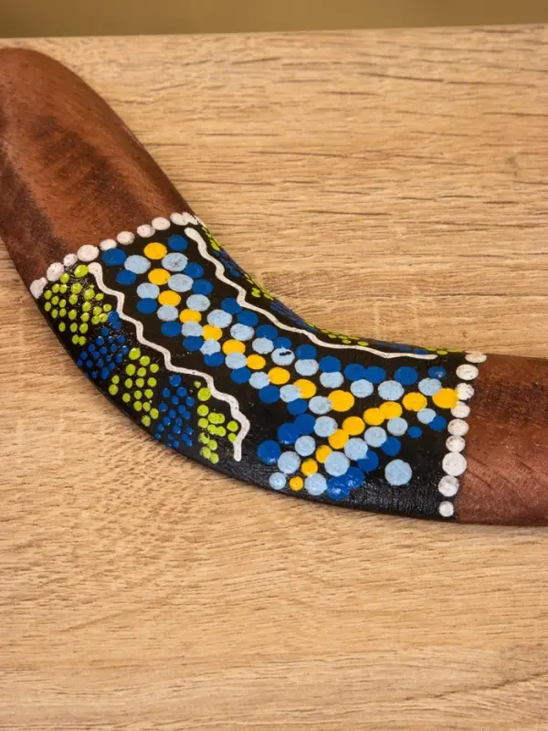 Сувенир "Бумеранг" албезия, 20х6х1 см, МИКС