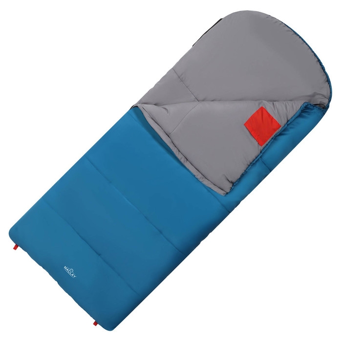 Спальный мешок maclay camping comfort cold, одеяло, 4 слоя, правый, 220х90 см, -10/+5°С Спальный мешок maclay camping comfort cold, одеяло, 4 слоя, правый, 220х90 см, -10/+5°С