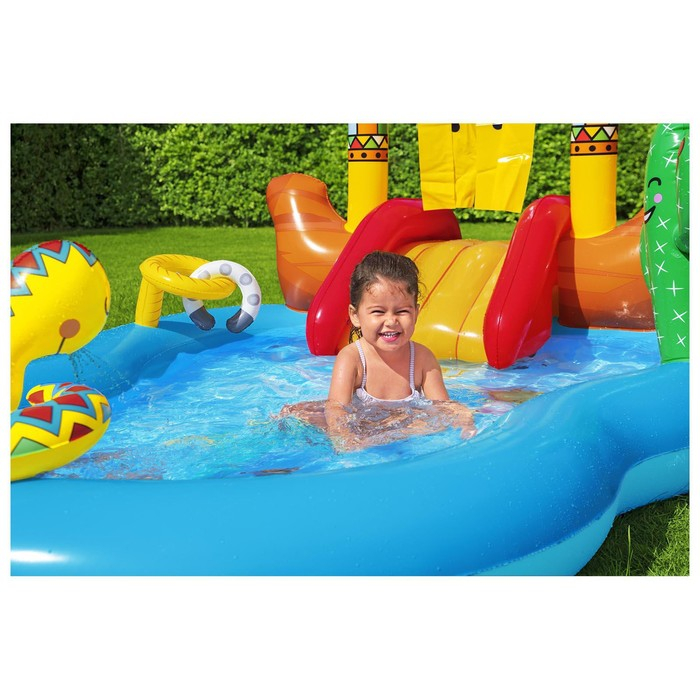 Игровой центр Wild West, 264 x 188 x 140 см, 53118 Bestway Игровой центр Wild West, 264 x 188 x 140 см, 53118 Bestway