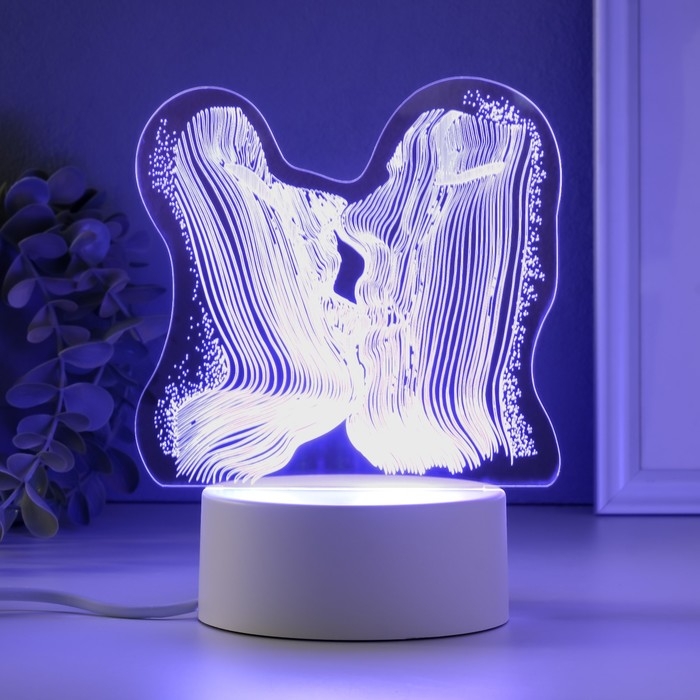 Светильник Светильник "Поцелуй" LED RGB от сети RISALUX