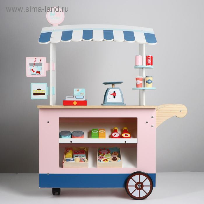 Продуктовая лавка «Мечта», на колёсах, 74 × 30 × 102 см Продуктовая лавка «Мечта», на колёсах, 74 × 30 × 102 см