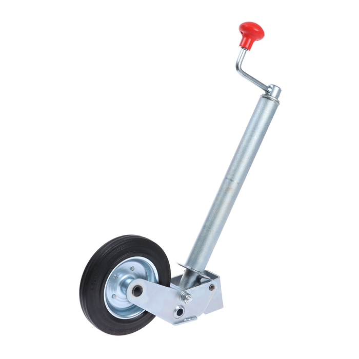 Опорное колесо прицепа, автоматическая блокировка, Ø 42 мм, нагрузка до 150 кг Опорное колесо прицепа, автоматическая блокировка, Ø 42 мм, нагрузка до 150 кг