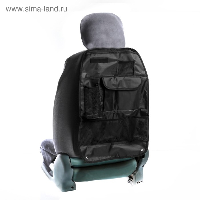 Органайзер на спинку сиденья 39 х 60 см, черный Органайзер на спинку сиденья 39 х 60 см, черный