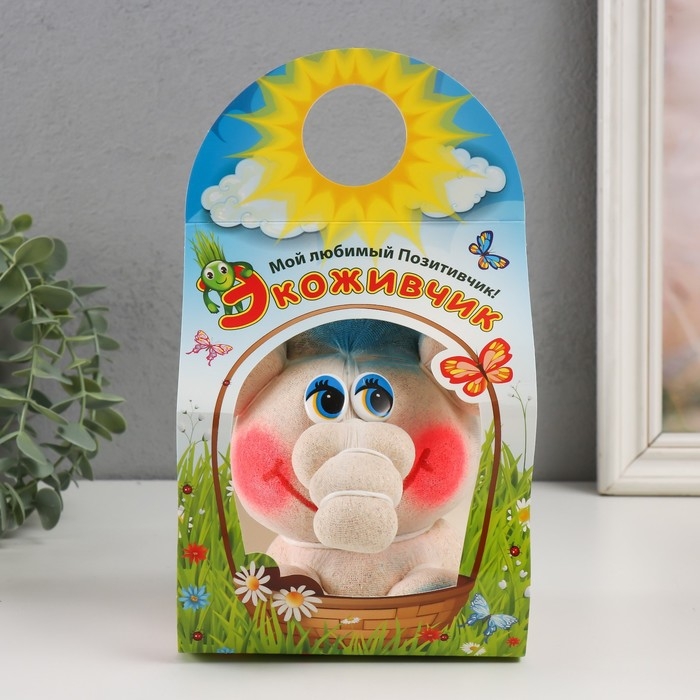 Растущий подарок травка Экоживчик "Слон"