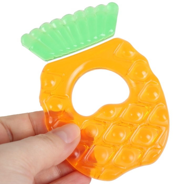 Прорезыватель охлаждающий с водой «Ананас», Крошка Я