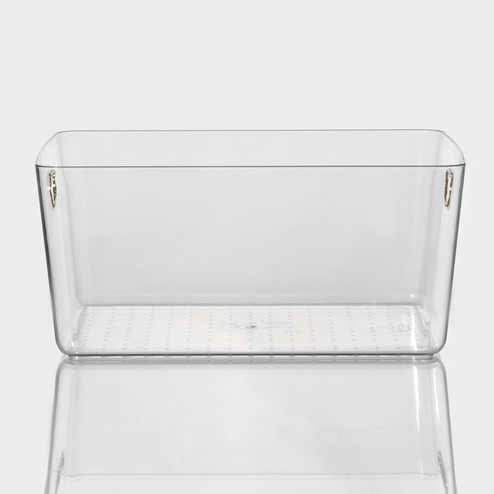 Контейнер для хранения «Нежность», 32×22×14,3 см, цвет прозрачный Контейнер для хранения «Нежность», 32×22×14,3 см, цвет прозрачный
