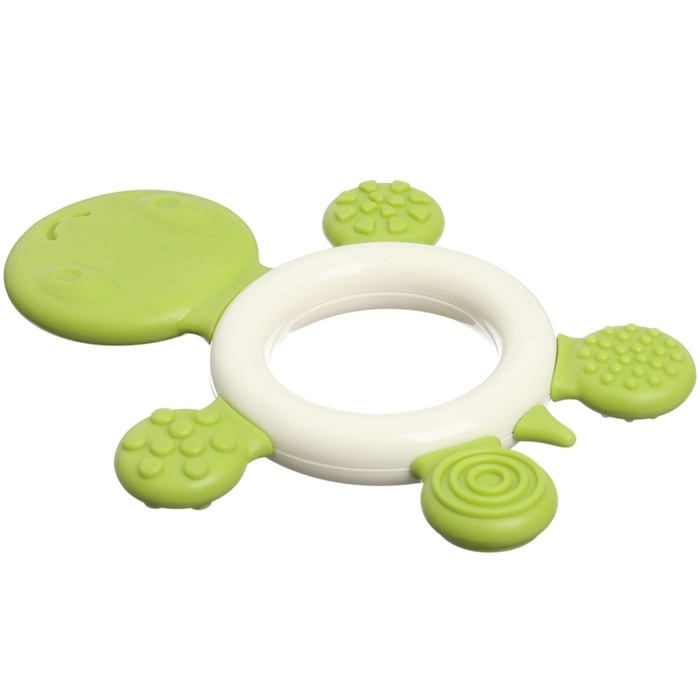 Прорезыватель силиконовый «Черепашка», цвет МИКС, Крошка Я