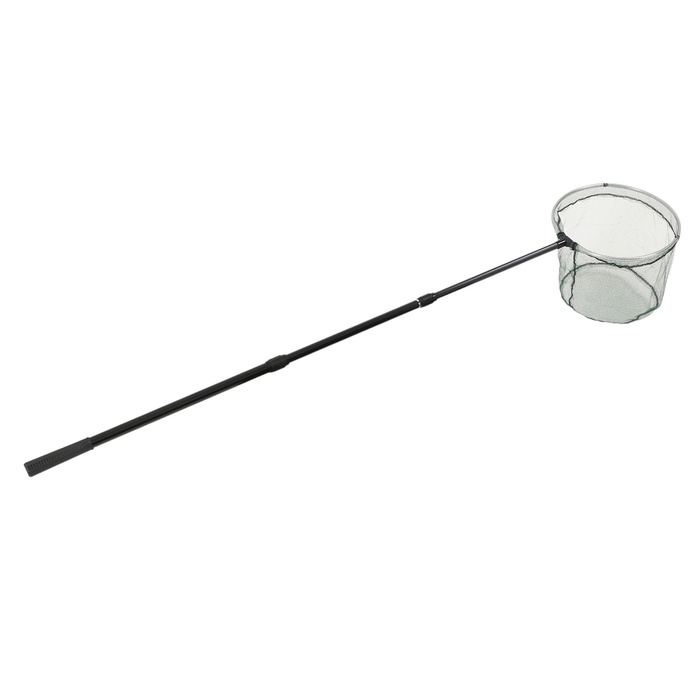 Подсачник складной телескопический П-01, усиленный, 170 см, круглый обод 35 см, капрон Подсачник складной телескопический П-01, усиленный, 170 см, круглый обод 35 см, капрон