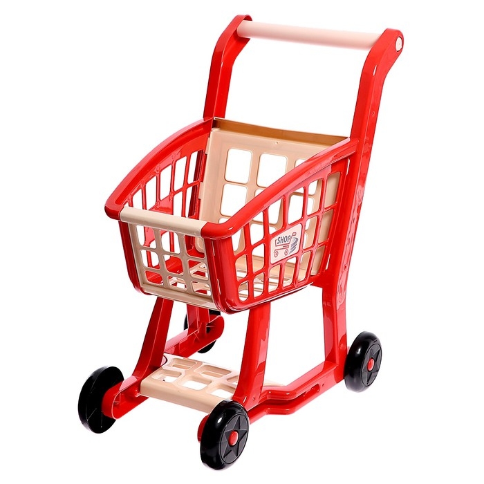 Продуктовая тележка «Шопинг» с продуктами, 42 предмета Продуктовая тележка «Шопинг» с продуктами, 42 предмета