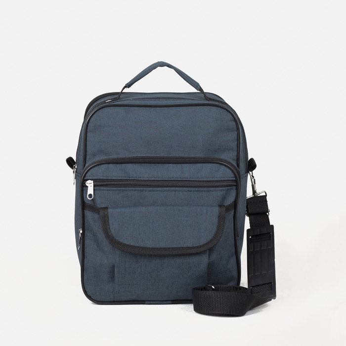 Сумка мужская «ЗФТС», цвет синий Сумка мужская «ЗФТС», цвет синий