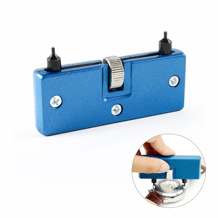 Ключ для открывания и ремонта часов, инструмент открытия винтовых крышки и замены батареек Ключ для открывания и ремонта часов, инструмент открытия винтовых крышки и замены батареек