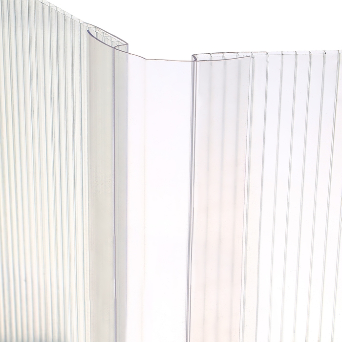 Профиль коньковый для поликарбоната, толщина 4 - 6 мм, длина 6 м, универсальный Профиль коньковый для поликарбоната, толщина 4 - 6 мм, длина 6 м, универсальный