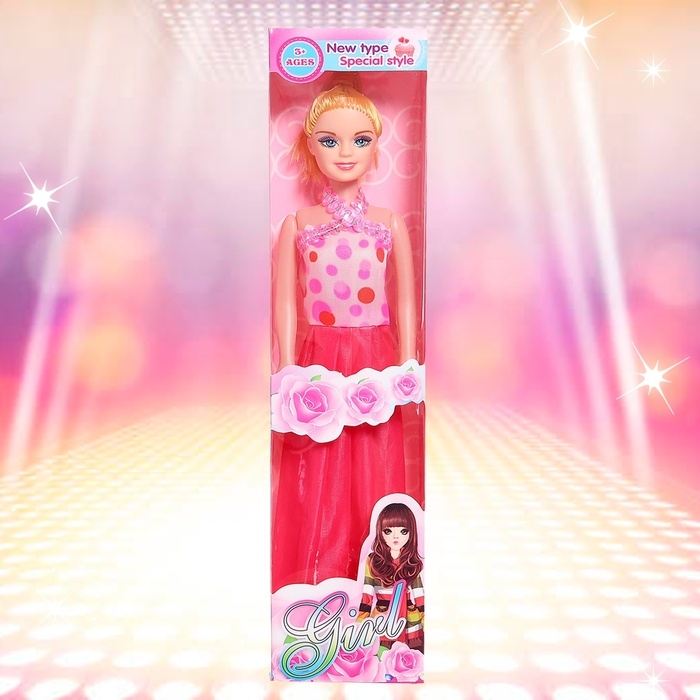 Кукла-модель «Модница» в платье, МИКС