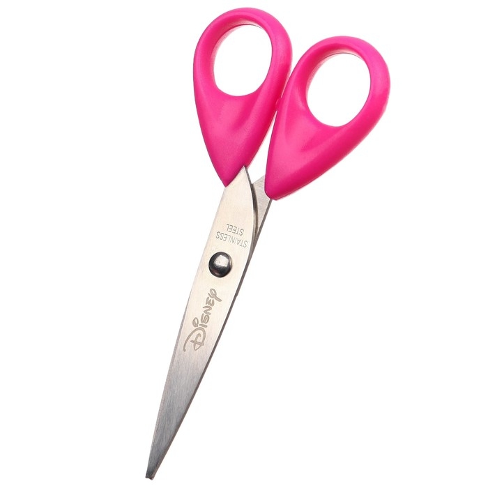 Ножницы детские 13 см, с защитным колпачком, Ножницы детские 13 см, с защитным колпачком, "Единорог", Минни Маус