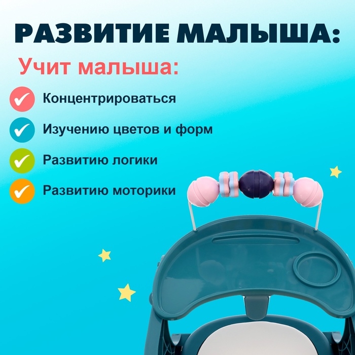 Развивающий стульчик 4 в 1 «Весёлый малыш» Развивающий стульчик 4 в 1 «Весёлый малыш»