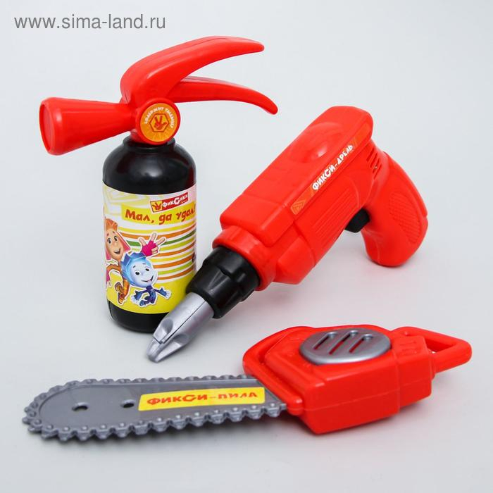 Набор пожарного Фиксики «Фикси-набор», цвет МИКС Набор пожарного Фиксики «Фикси-набор», цвет МИКС
