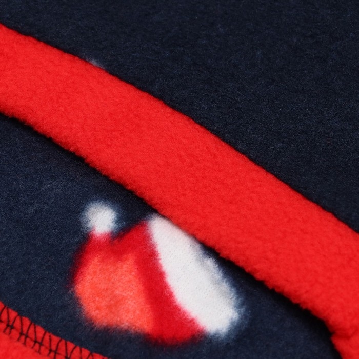 Толстовка Толстовка "Новогодний колпак", размер M, синяя (ДС 32, ОШ 28, ОГ 46 см)