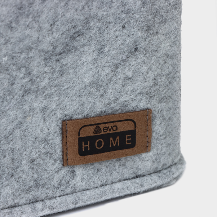 Корзина для хранения Eva Elegance, 28×28×24 см, цвет серый