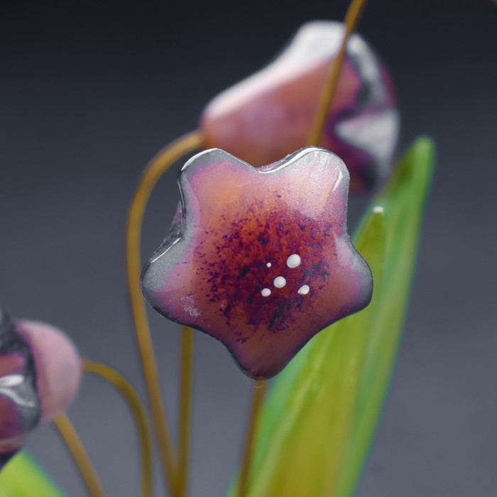 Цветы «Колокольчики», 5 цветков, 12х11 см Цветы «Колокольчики», 5 цветков, 12х11 см