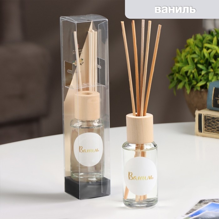 Диффузор ароматический  Диффузор ароматический "Модерн", 50 мл, ваниль, "Богатство Аромата"