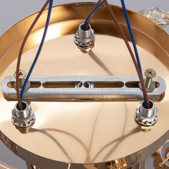 Люстра Люстра "Берти" 3х40Вт Е27 золото МОДЕЛЬ: 2612376