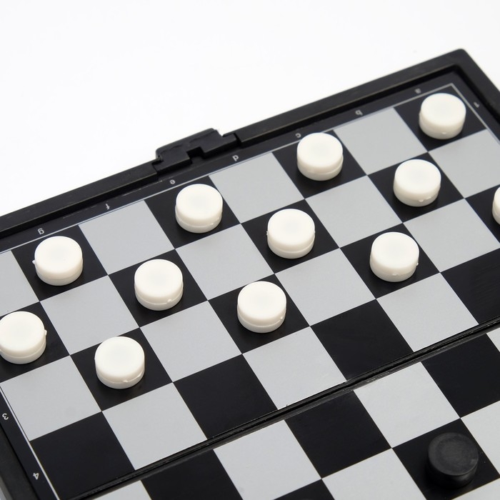 Шашки  Шашки "Игра началась", магнитные, 13 х 13 см