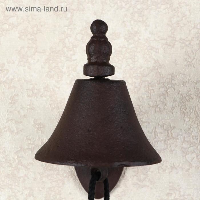 Колокол сувенирный чугун  Колокол сувенирный чугун "Корабельный" 12х16,5х10,5 см