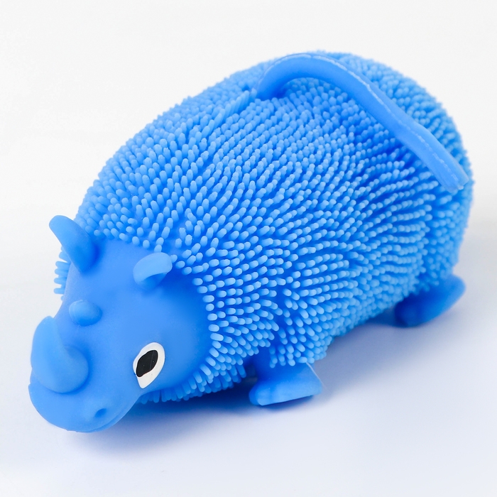 Ёжка «Носорог» световой, цвета МИКС