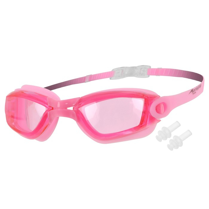 Очки для плавания ONLYTOP, беруши, цвета МИКС Очки для плавания ONLYTOP, беруши, цвета МИКС