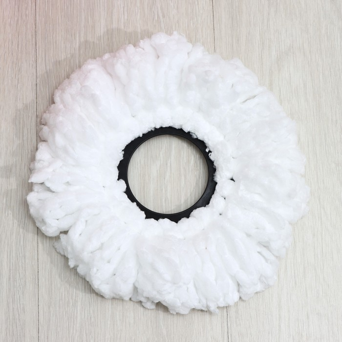 Швабра с отжимом и ведро на колёсиках с пластиковой центрифугой Доляна, 14 л, швабра, запасная насадка из микрофибры, цвет МИКС Швабра с отжимом и ведро на колёсиках с пластиковой центрифугой Доляна, 14 л, швабра, запасная насадка из микрофибры, цвет МИКС