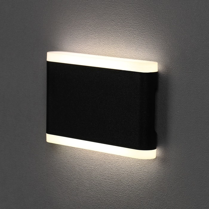 Светильник фасадный «Гловер», FSD-031, 10 Вт, 4000К, IP65, 220 В, пластик, черный Светильник фасадный «Гловер», FSD-031, 10 Вт, 4000К, IP65, 220 В, пластик, черный