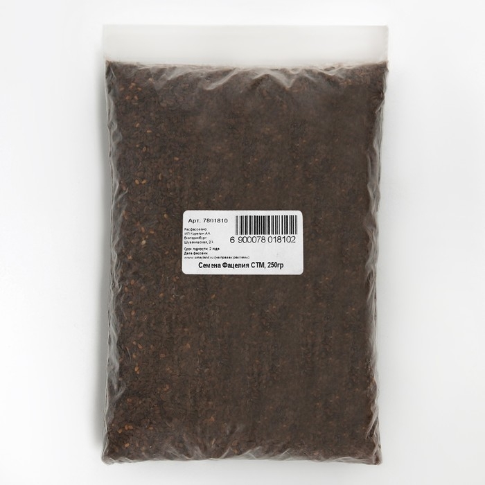 Семена Фацелия, Мой Выбор, 250 гр Семена Фацелия, Мой Выбор, 250 гр
