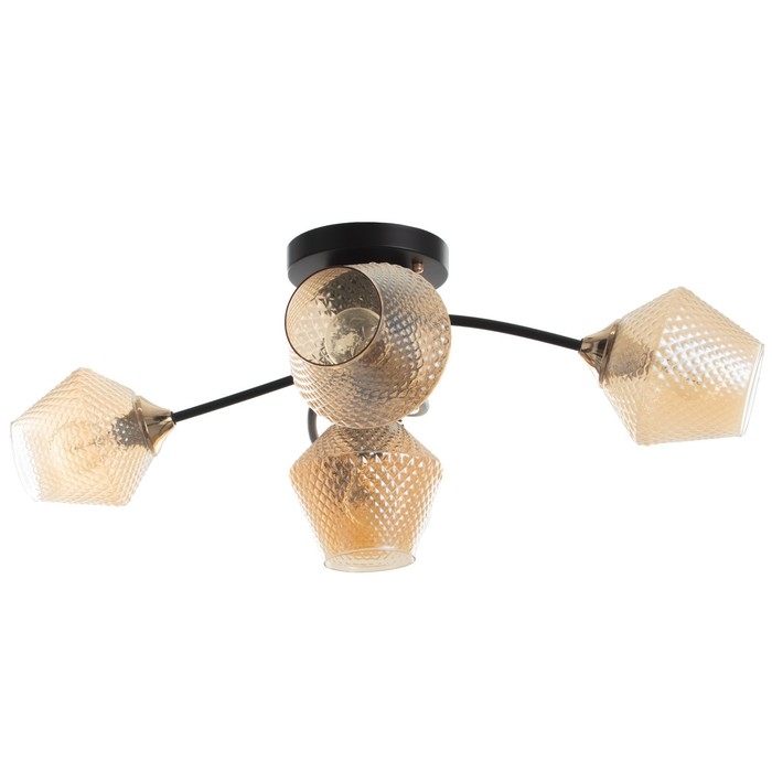 Люстра Люстра "Изота" 5хE27 40Вт черный 75х34х30 см BayerLux