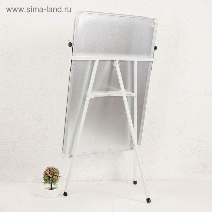 Флипчарт-магнитно-маркерная доска, регулируется по высоте, размер доски — 60 × 90 см Флипчарт-магнитно-маркерная доска, регулируется по высоте, размер доски — 60 × 90 см