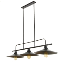 Люстра "Джозеф" 3x40W E27 черный 36x118x21,5 см BayerLux Люстра "Джозеф" 3x40W E27 черный 36x118x21,5 см BayerLux
