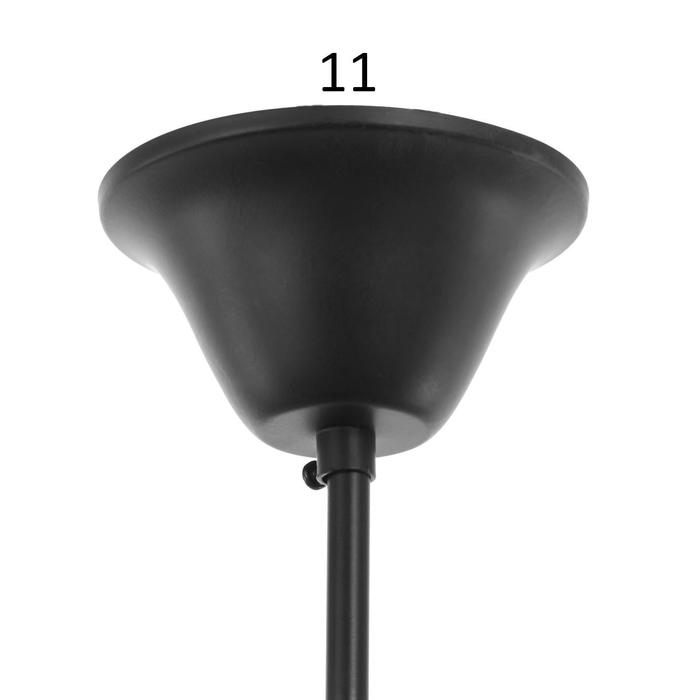 Люстра 85220/6 E27 40Вт черный 52х52х53-83 см BayerLux