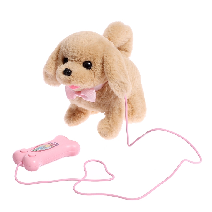 Интерактивная игрушка «Мой дружок», звук, ходит, управление с пульта, МИКС Интерактивная игрушка «Мой дружок», звук, ходит, управление с пульта, МИКС