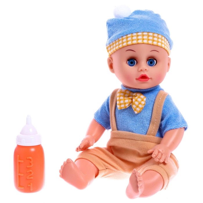 Пупс «Сережа» со звуком, в комбинезоне Пупс «Сережа» со звуком, в комбинезоне