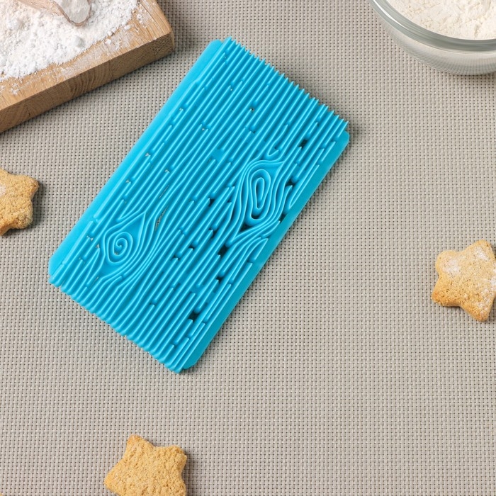 Печать для марципана и теста Доляна &laquo;Кора&raquo;, 15&times;8 см