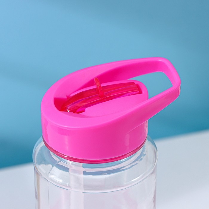 Бутылка с трубочкой Доляна «Спорт», 700 мл, 23,5×7,5×8,5 см, цвет МИКС Бутылка с трубочкой Доляна «Спорт», 700 мл, 23,5×7,5×8,5 см, цвет МИКС