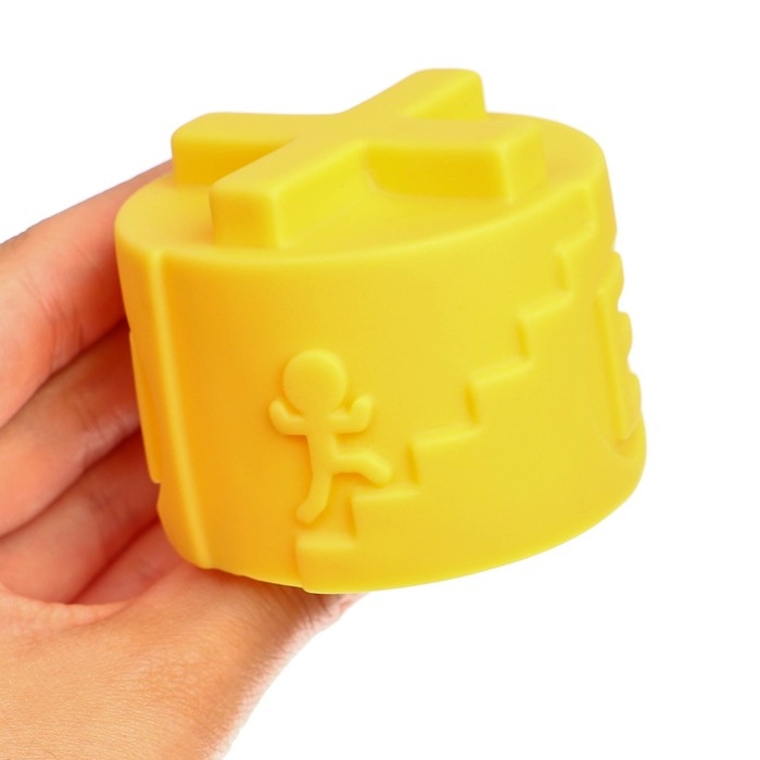 Развивающие мягкие кубики - пирамидка, методика Монтессори, 6 шт., Крошка Я Развивающие мягкие кубики - пирамидка, методика Монтессори, 6 шт., Крошка Я