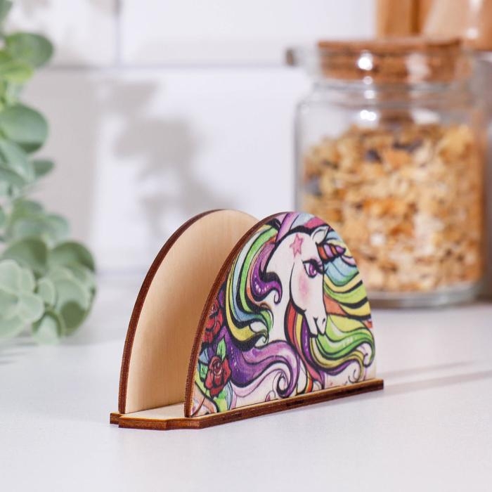 Салфетница Салфетница "Единорог", 13,5×3,1×6 см
