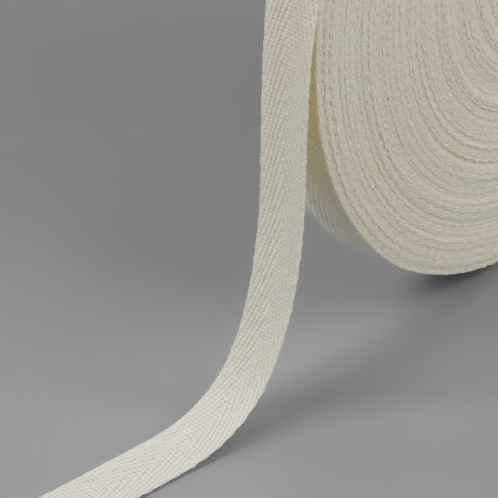 Лента киперная, 15 мм, 45 ± 1 м, цвет бежевый Лента киперная, 15 мм, 45 ± 1 м, цвет бежевый