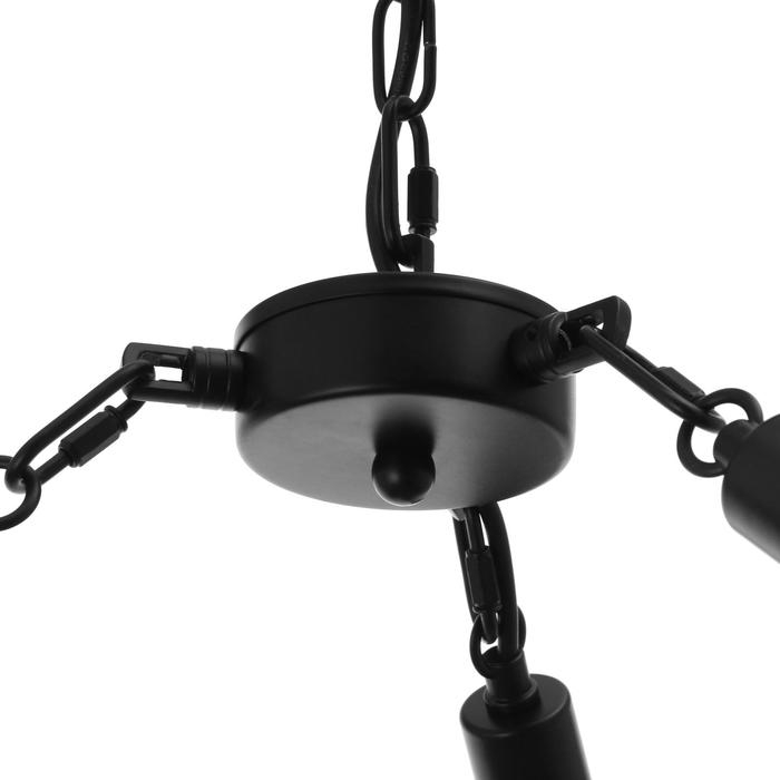 Люстра 85209/6 E27 40Вт черный 76х76х58-112 см BayerLux