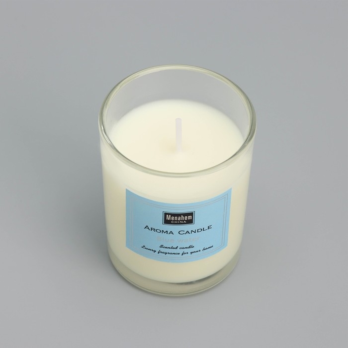 Набор свечей ароматических  Набор свечей ароматических "Aroma Candle", морская вода, 3 шт