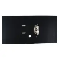 Папка-регистратор А4, 75 мм, Lamark, ПВХ, двухстороннее покрытие, металлическая окантовка, карман на корешок, собранная, черный/черный Папка-регистратор А4, 75 мм, Lamark, ПВХ, двухстороннее покрытие, металлическая окантовка, карман на корешок, собранная, черный/черный