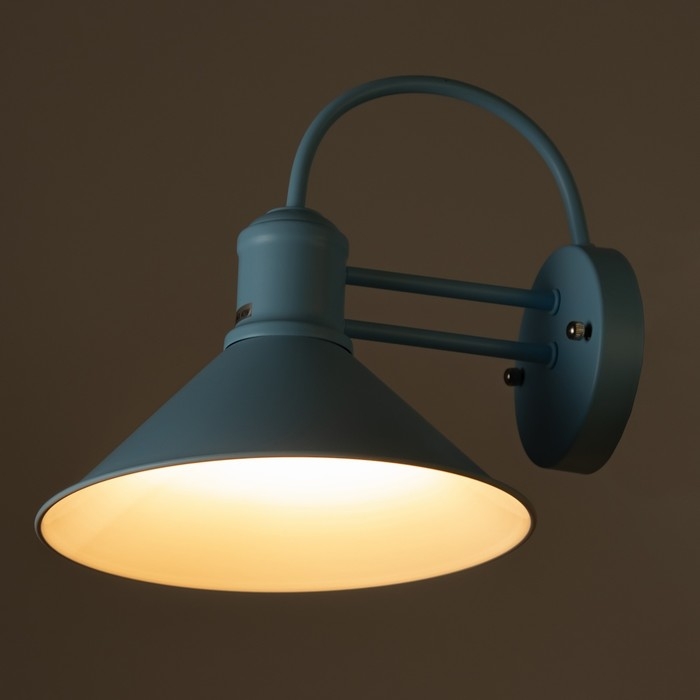 Бра "Бравер" Е27 синий 26х26х30 см