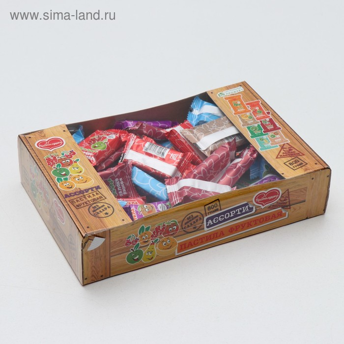 Пастила «Пастилушка» ассорти: яблоко, груша, вишня, дыня, апельсин, барбарис, 800 г Пастила «Пастилушка» ассорти: яблоко, груша, вишня, дыня, апельсин, барбарис, 800 г