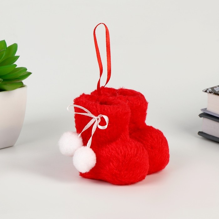 Новый год! Конфетница «Сапожки», с бомбошками Новый год! Конфетница «Сапожки», с бомбошками