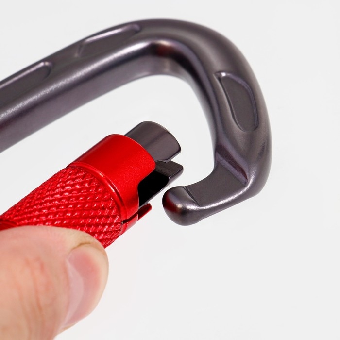 Карабин с байонетной муфтой, 10х6 см, 22 KN, микс Карабин с байонетной муфтой, 10х6 см, 22 KN, микс